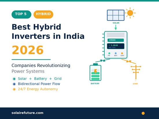 Best Hybrid Inverters in India in 2026